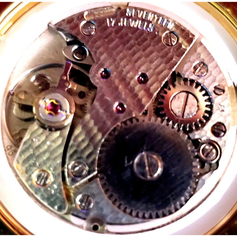 RARE Camy Geneve  Mechanical‎ Swiss Watch Restored Serviced GLD-BLK-BLK - Picture 8 of 8